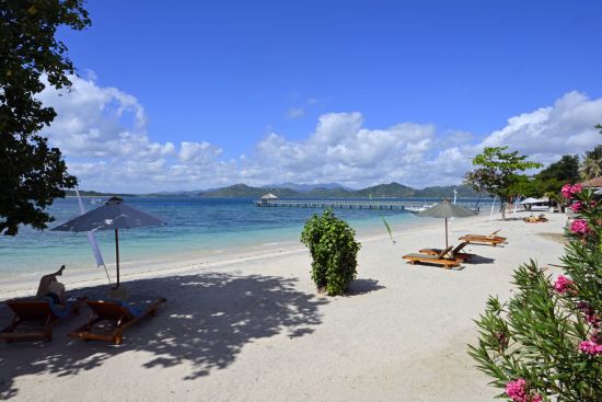 Cocotinos Sekotong in Lombok:  Beach