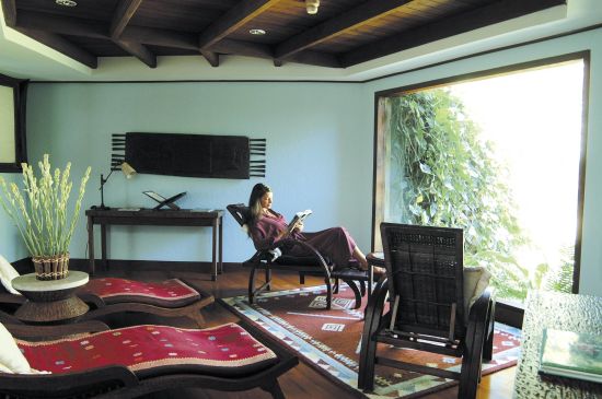 The Oberoi Beach Resort, Lombok:  Spa Setup