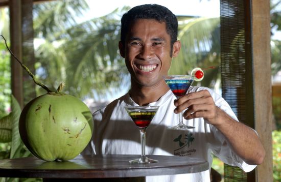 Gangga Island Resort & Spa à Manado: John & Cocktails