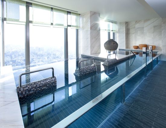 Mandarin Oriental à Tokyo:  SPA Heat & Water Area