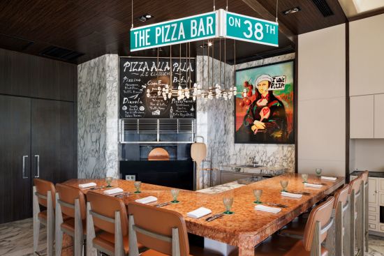 Mandarin Oriental à Tokyo:  The Pizza Bar on 38th