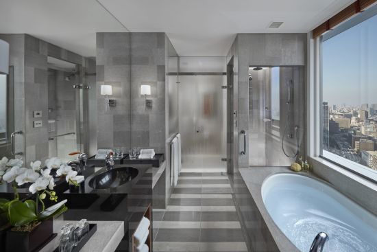 Mandarin Oriental à Tokyo:  Deluxe Corner | bathroom