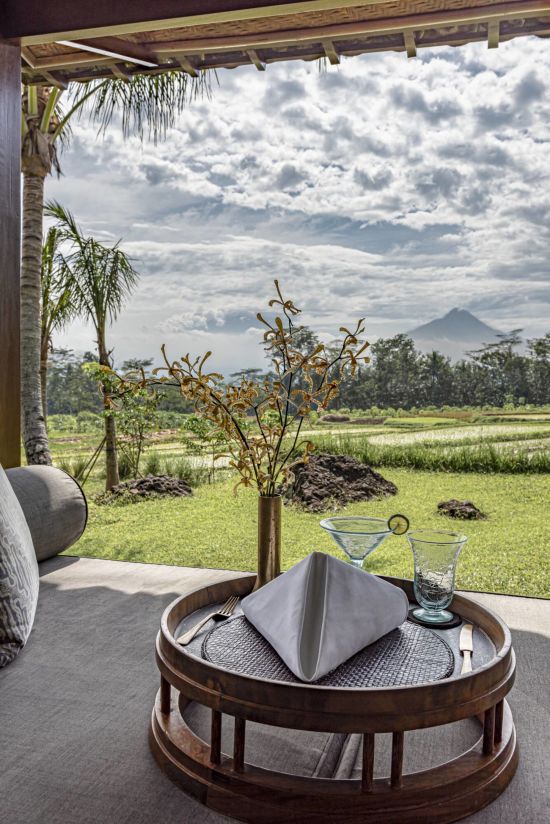 Amanjiwo in Yogyakarta:  Lounge Area