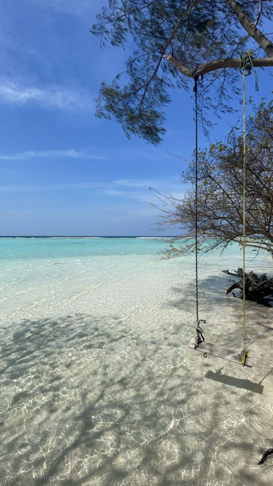 Kura Kura Resort in Karimunjawa: Beach
