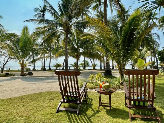 Kura Kura Resort in Karimunjawa: Superior Seaview Cottage | Deluxe Seaview Cottage | Outdoor