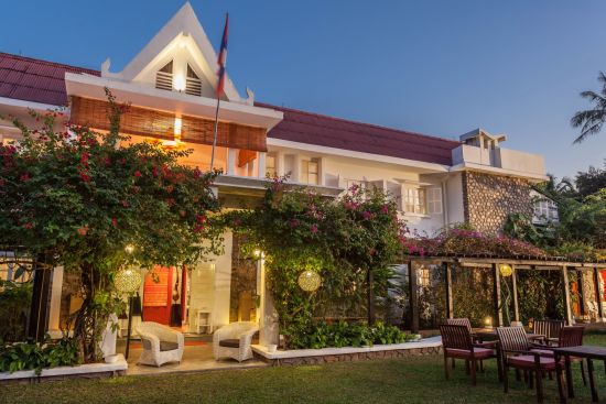 Homm Souvannaphoum Luang Prabang:  Courtyard