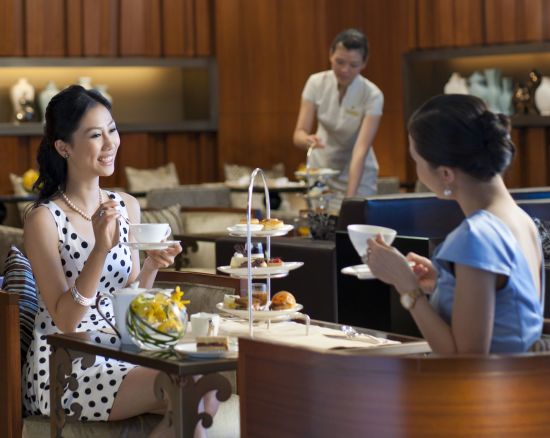 Mandarin Oriental Macau à Macao:  Lobby lounge