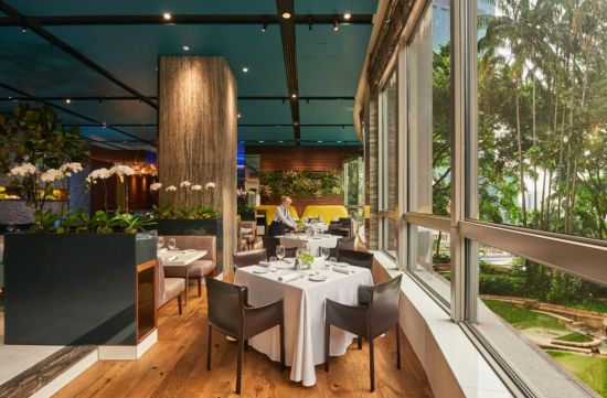 Mandarin Oriental à Kuala Lumpur:  MO Grill-window