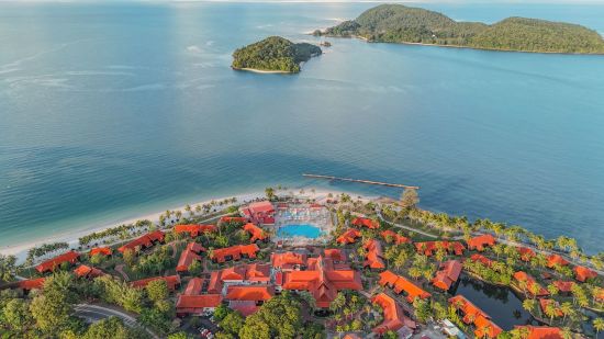 Pelangi Beach Resort & Spa à Langkawi:  Pelangi Aerial View
