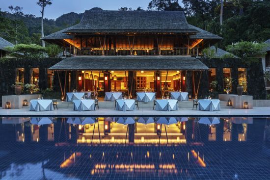The Datai Langkawi:  The Dining Room (Exterior)
