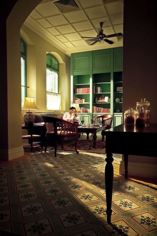 The Majestic Malacca:  Library