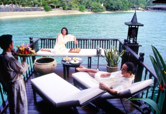 Pangkor Laut Resort:  Sea Villa | Balcony