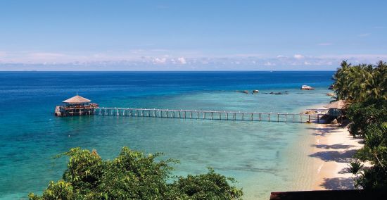 Japamala Resort à Île Tioman:  Sea Cliff Chalet | View