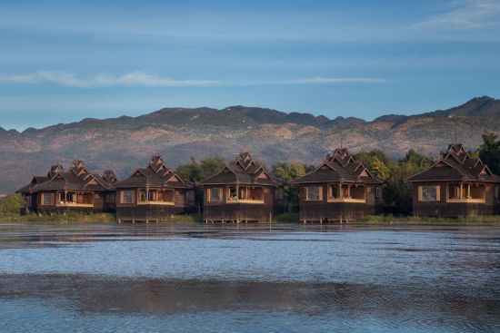 Inle Resort & Spa in Inle Lake:  Lakeview