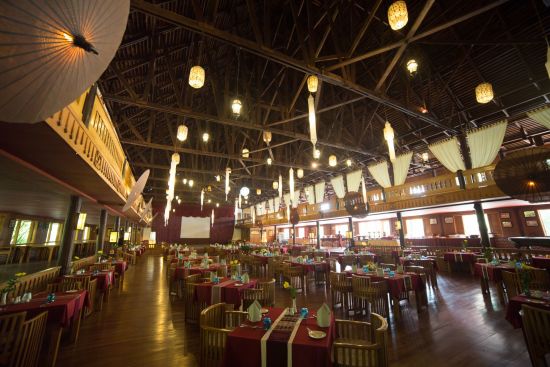 Inle Resort & Spa in Inle Lake:  Main Dinning