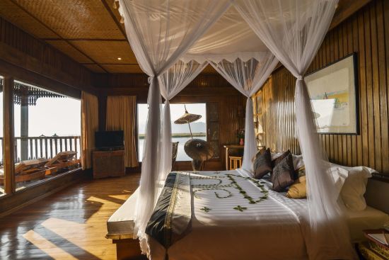 Inle Resort & Spa in Inle Lake:  Royal Villa Lake Front
