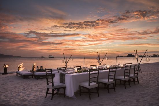 Amanpulo à Palawan:  Beach BBQ