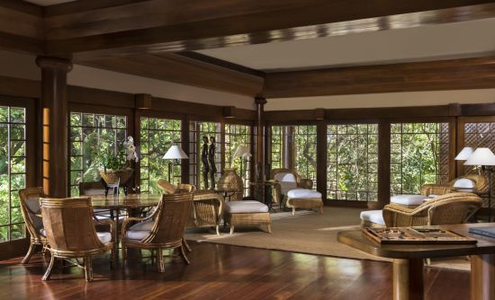 Amanpulo à Palawan:  Library