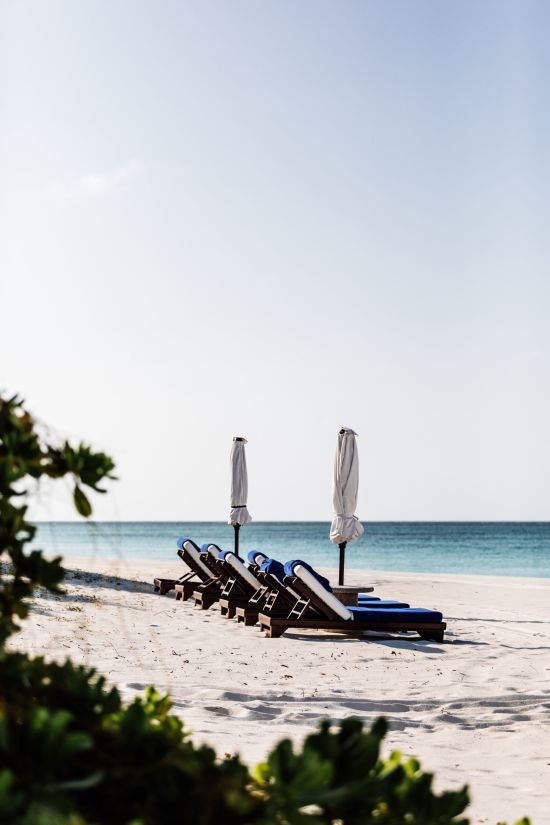 Amanpulo à Palawan:  Sun Loungers