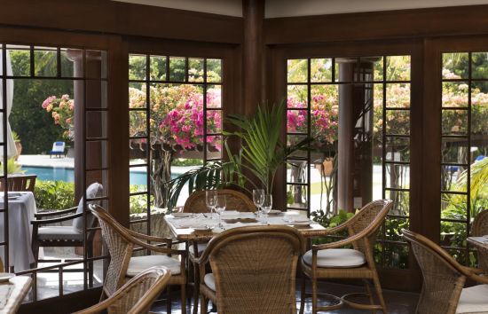 Amanpulo à Palawan:  Clubhouse Restaurant