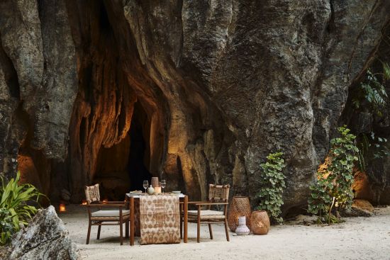 El Nido Resorts Lagen Island à Palawan:  Intimate Cave Dinner