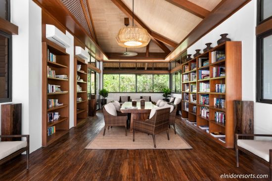 El Nido Resorts Pangulasian Island à Palawan:  Library