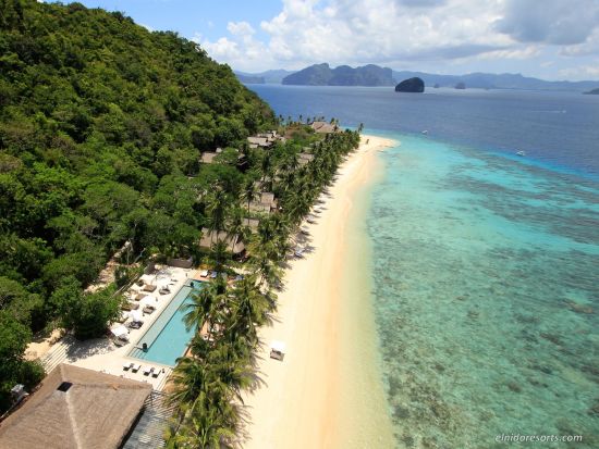 El Nido Resorts Pangulasian Island à Palawan:  Resort Aerial View