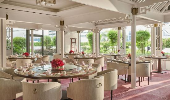 Mandarin Oriental in Singapur:  Cherry Garden
