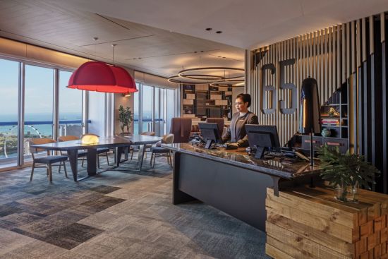 Swissotel The Stamford à Singapour:  L65 Reception