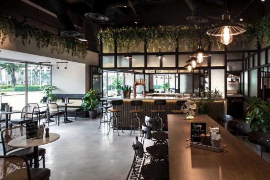 Swissotel The Stamford à Singapour:  The Stamford Brasserie 