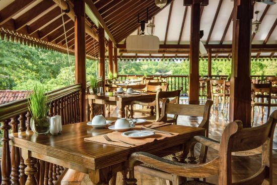 Uga Ulagalla à Anuradhapura:  Main restaurant