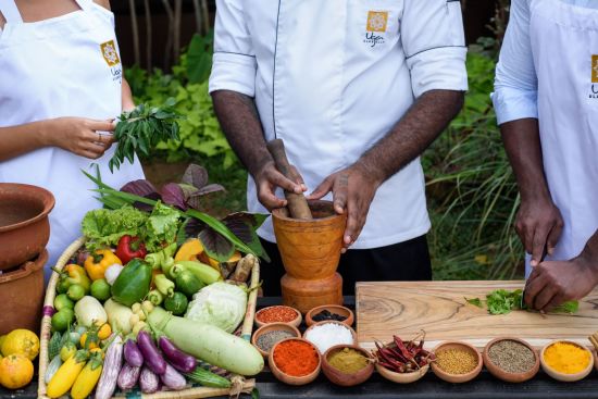 Uga Ulagalla à Anuradhapura:  Cooking lesson