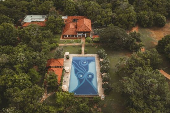 Uga Ulagalla à Anuradhapura:  Bird's eye view