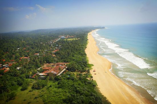 Aditya Resort à Hikkaduwa:  Top view