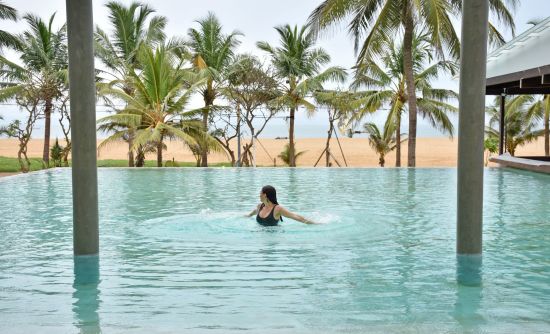 Goldi Sands à Negombo:  pool