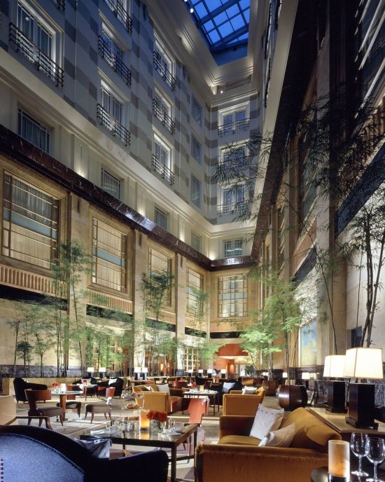 The Fullerton à Singapour:  The Courtyard