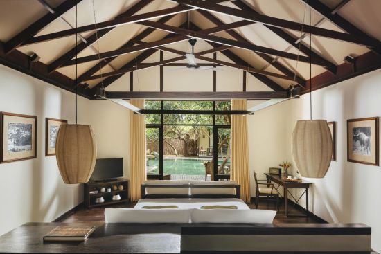 Uga Jungle Beach à Trincomalee:  Cluster Cabin | Interior