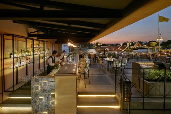 Mandarin Oriental à Bangkok:  Ciao Terrazza
