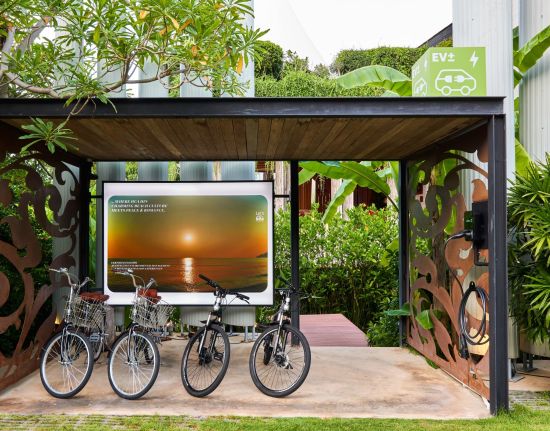 Let's Sea Hua Hin Al Fresco Resort:  bikes