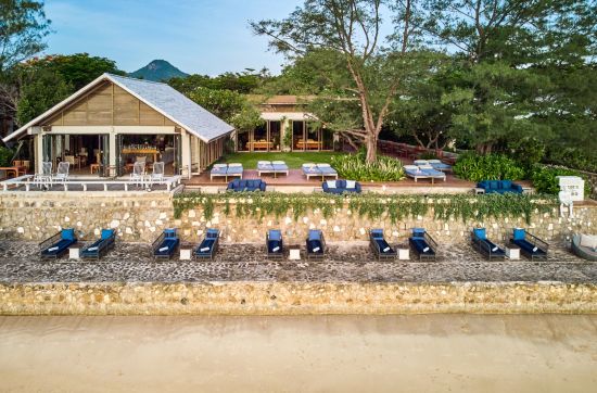 Let's Sea Hua Hin Al Fresco Resort:  Main Beach & Beach Restaurant