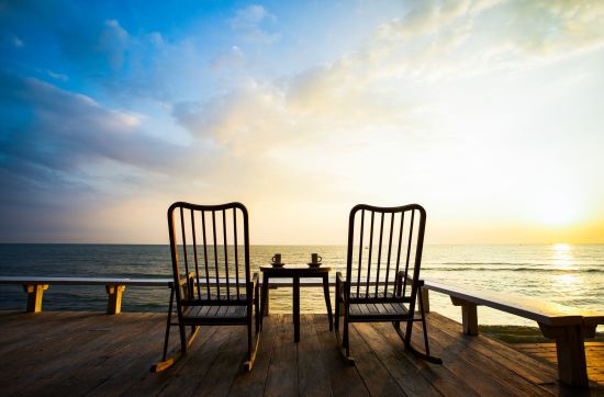 Let's Sea Hua Hin Al Fresco Resort:  Sunset 