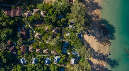 Khaolak Wanaburee Resort à Khao Lak:  Aerial View
