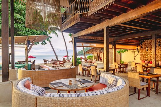 Anantara Rasananda Koh Phangan Villas à Ko Phangan:  The Bistro at The Beach