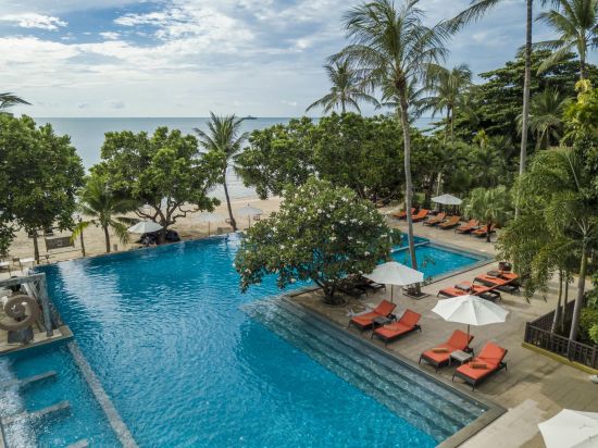 New Star Beach Resort à Ko Samui:  Beach & Pool