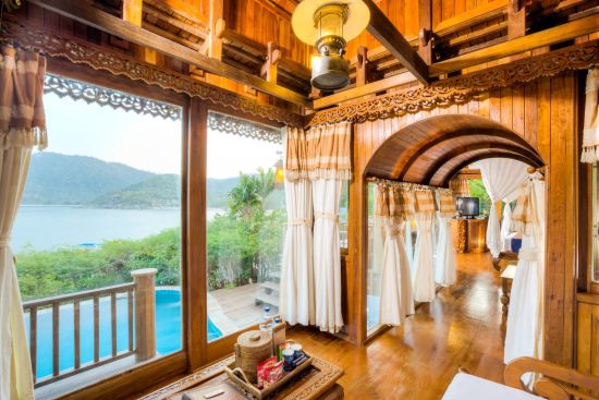 Santhiya Koh Phangan Resort & Spa in Ko Phangan:  Sea View Pool Villa