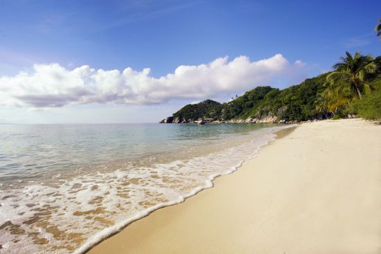 The Haad Tien Beach Resort à Ko Tao: beach: