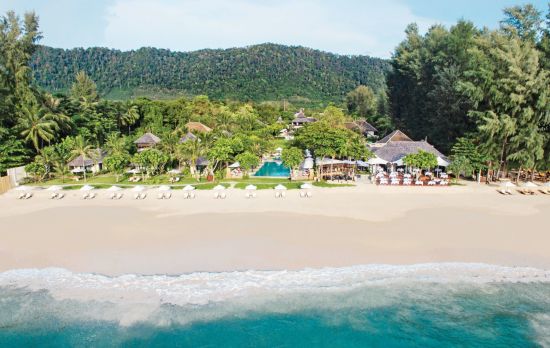 Layana Resort & Spa à Ko Lanta:  Beach Aerial View