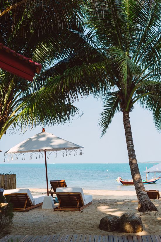 Zazen Boutique Resort & Spa in Ko Samui:  Beach
