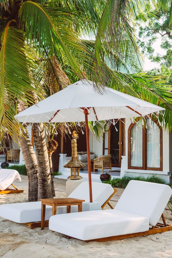 Zazen Boutique Resort & Spa in Ko Samui:  Beachfront Suite | Outdoor