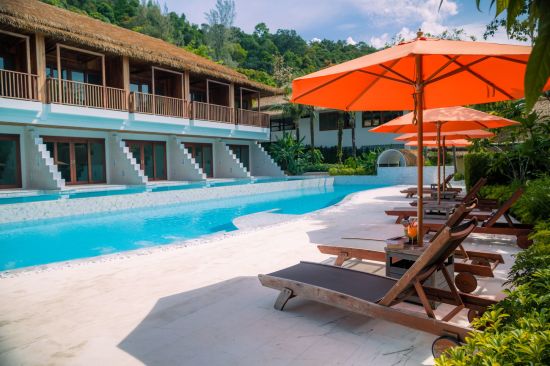 Tup Kaek Sunset Beach Resort à Krabi: Pool